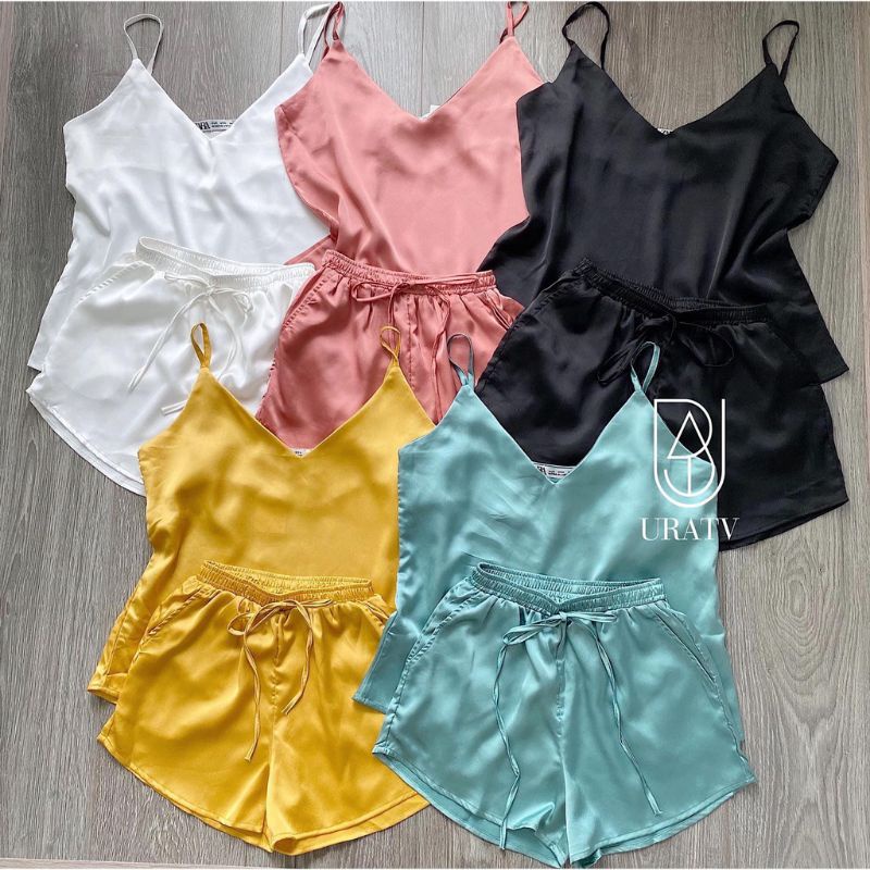 Bộ ngủ lụa 2 dây | BigBuy360 - bigbuy360.vn