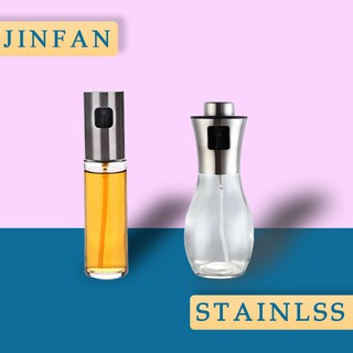 Air pressure spray bottle for edible oil in fitness kitchen
