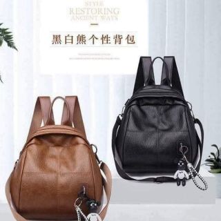 Ba lô Gấu da mềm