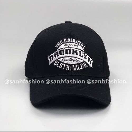 Mũ lưỡi trai thêu chữ BROOKLYN Nón kết chất kaki cao cấp thời trang form unisex nam nữ K58