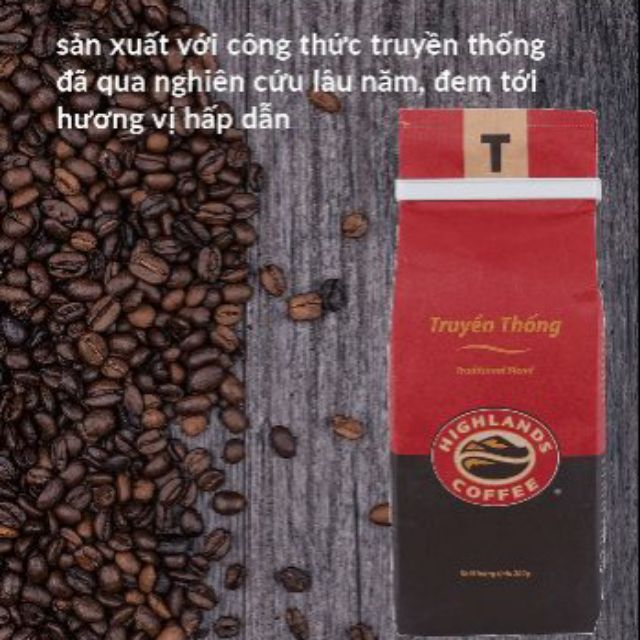 Cà phê Highlands Truyền Thống 200g