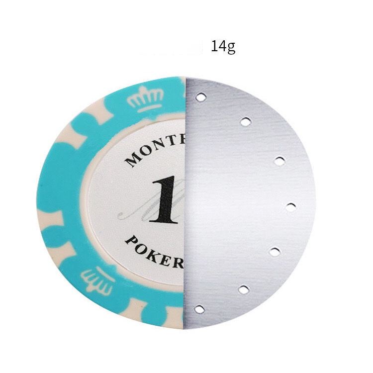Chip Poker Phỉnh Poker Có Số Cao Cấp Monte Carlo ( Chip Lẻ )