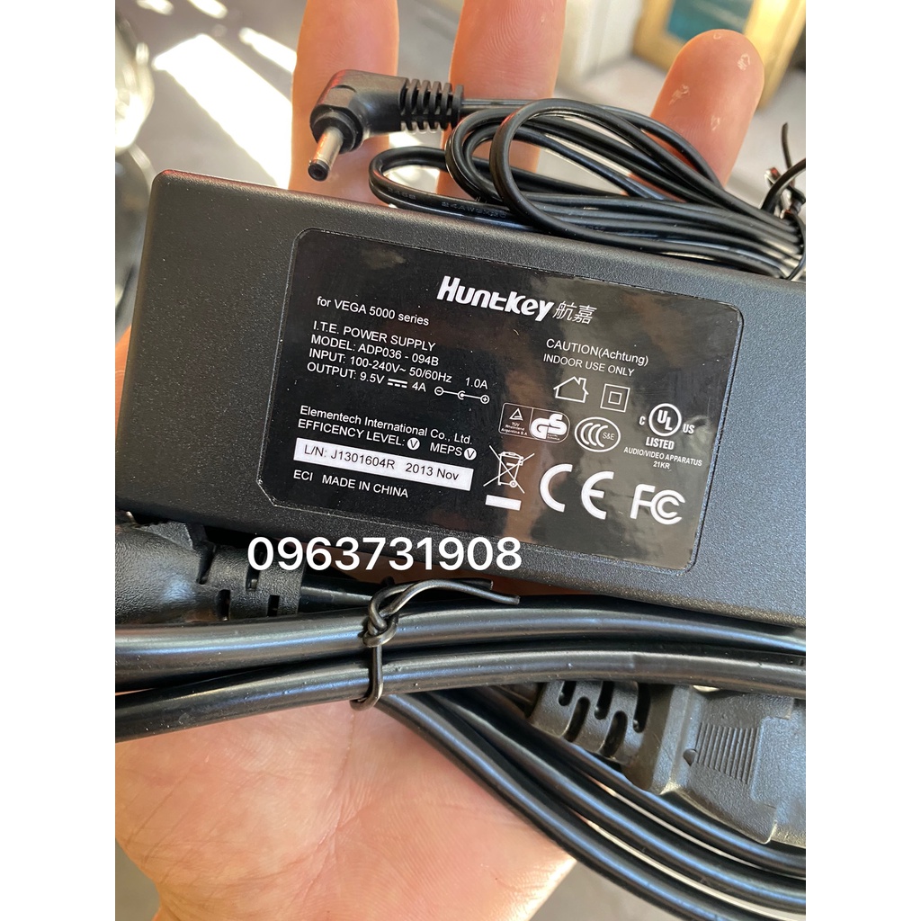 Adapter nguồn máy Pos S90 9.5V-4A chính hãng