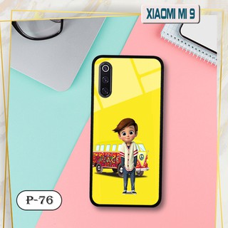 Ốp lưng kính 3D Xiaomi Mi 9-cute