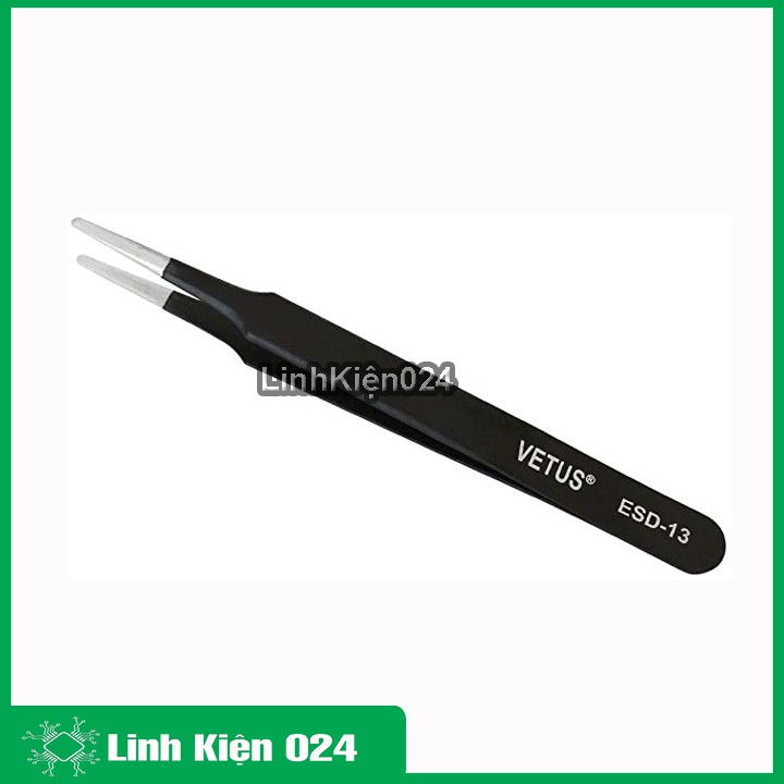 Nhíp kẹp linh kiện điện tử Vetus ESD-13 chân to thẳng