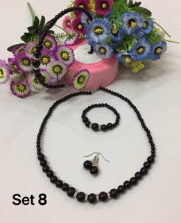 Bộ trang sức ngọc trai handmade