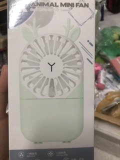 QUẠT CẦM TAY CÓ GƯƠNG X19
