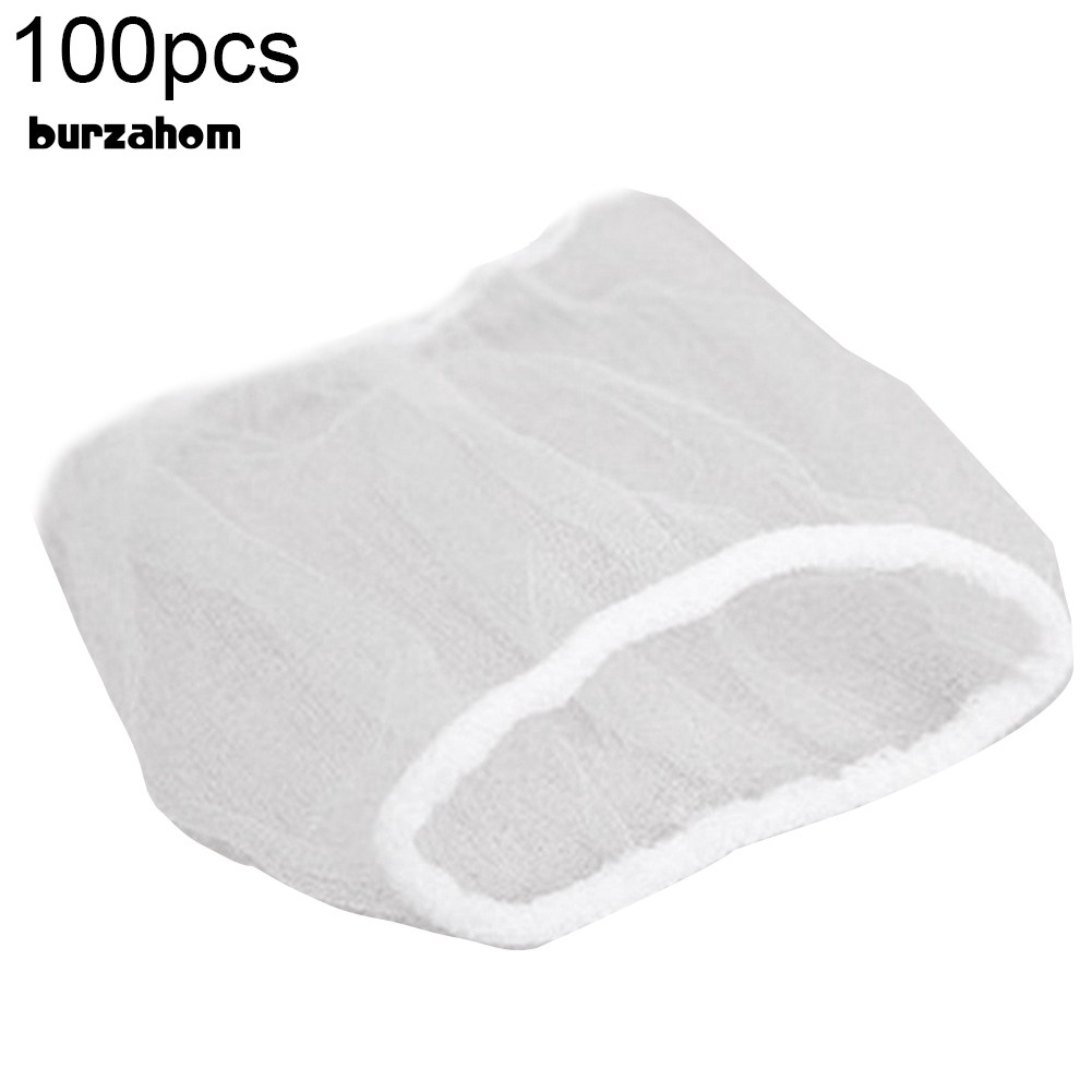 Burzahom_30/100Pcs Kitchen Sink Strainer Garbage Filter Bag Net Mesh Anti Clogging Pouch