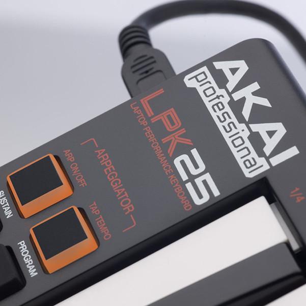 THIẾT BỊ SẢN XUẤT ÂM NHẠC CỠ MINI - AKAI PROFESSIONAL LPK 25