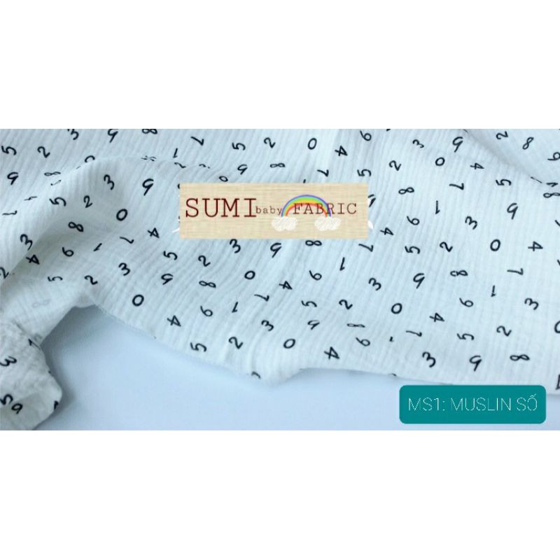 Vải xô muslin cao cấp