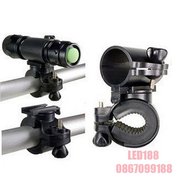 Kẹp đèn pha xe đạp leo núi kẹp ghi đông xe