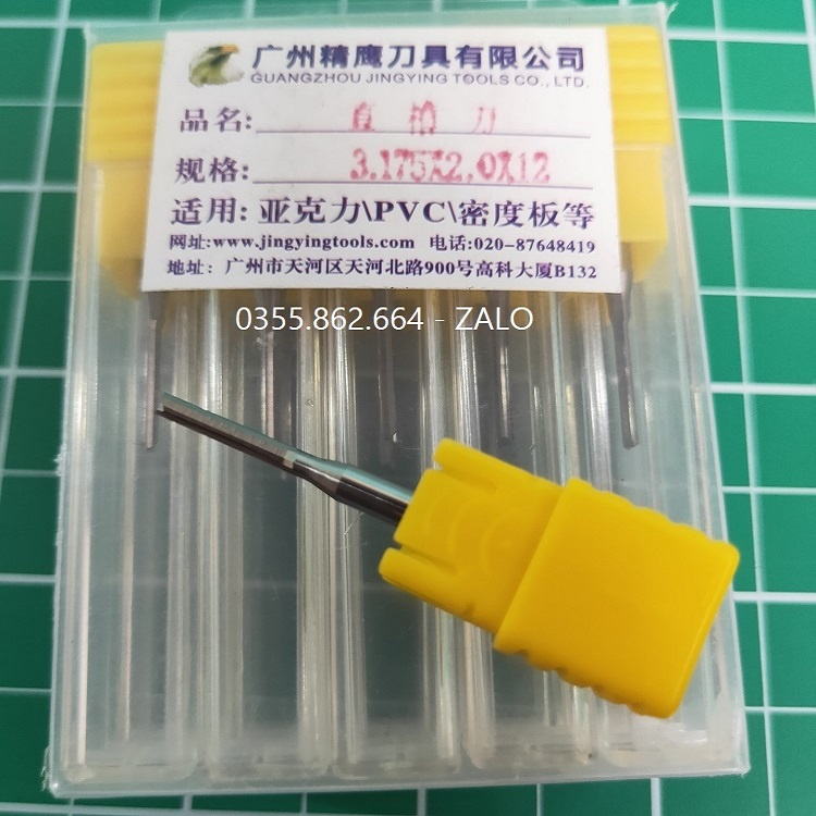 Mũi CNC bán nguyệt cắt alu và alu gương