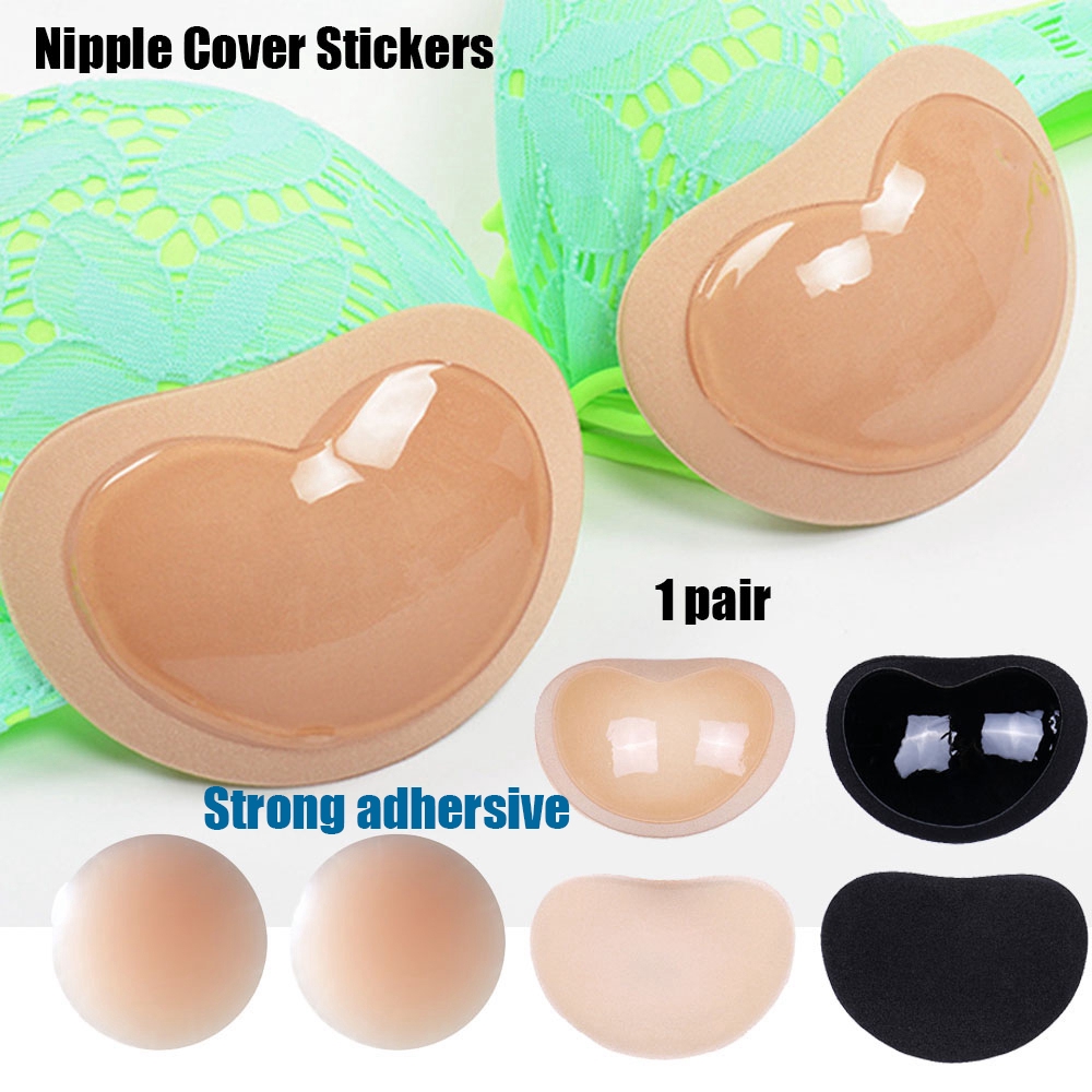 Bộ 2 miếng dán đầu ngực silicone tiện dụng nữ