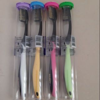Combo 12 cây bàn chải than hoạt tính thái lan