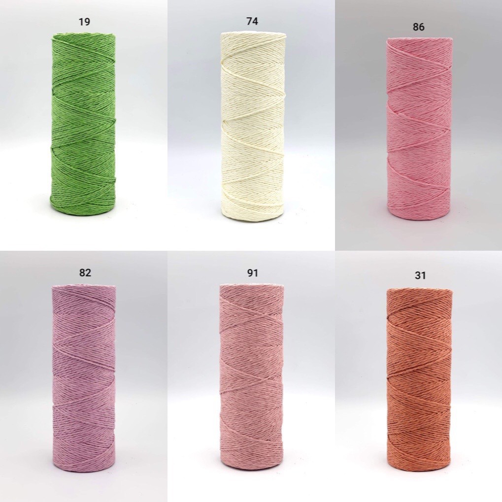 Sợi cói giấy cuộn 100g