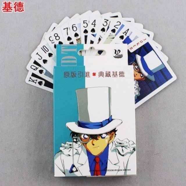 Bộ bài tú kid conan 54 ảnh khác nhau