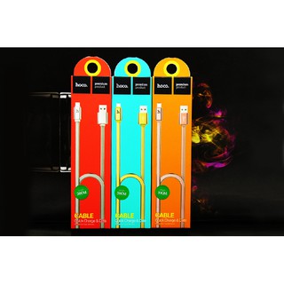 Cáp Iphone Lightning Hoco UPL12 đèn LED hỗ trợ báo đầy pin