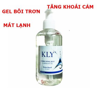 Gel bôi trơn KLY chai 250ml dạng PET - Rất trơn - sản khoái - tăng khoái cảm khi quan hệ