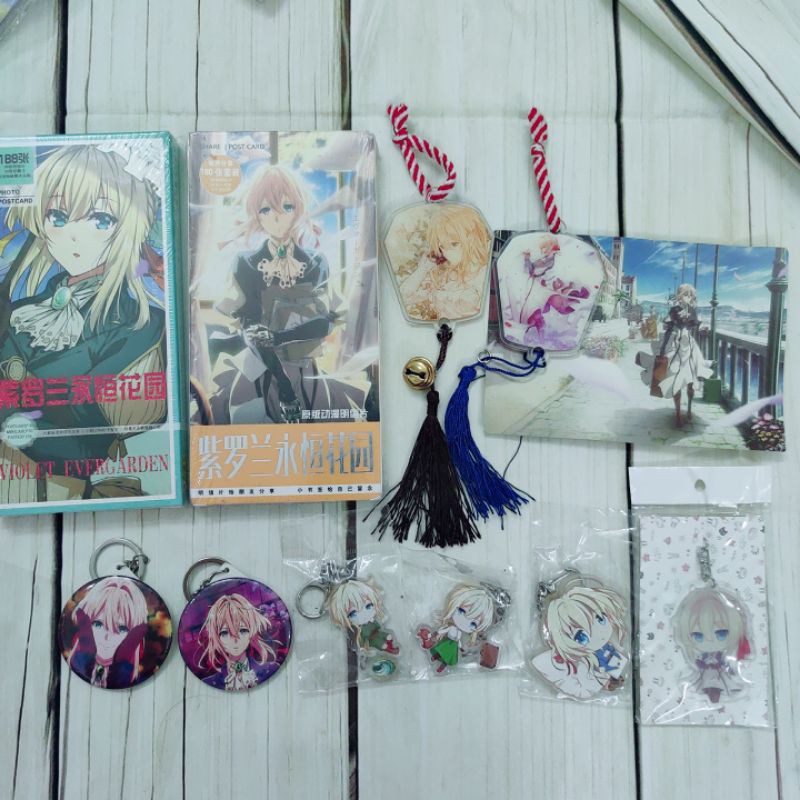 [CÓ SẴN] Postcard bookmark Violet Evergarden