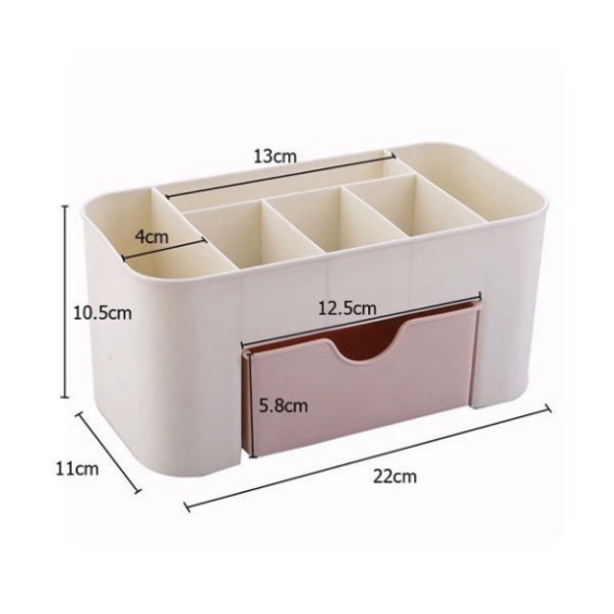 Kệ Nhựa Đựng Mỹ Phẩm Nhiều Ngăn Có Ngăn Kéo tiện ích Khay Để Mỹ Phẩm Con Gái Phụ Nữ làm đẹp Phụ Kiện Trang Điểm | BigBuy360 - bigbuy360.vn