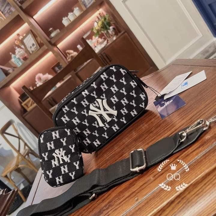 Túi Xách Nữ, Túi đeo chéo NY 2 chi tiết mầu mới 2023 chất liệu Canvas hot trend Shop