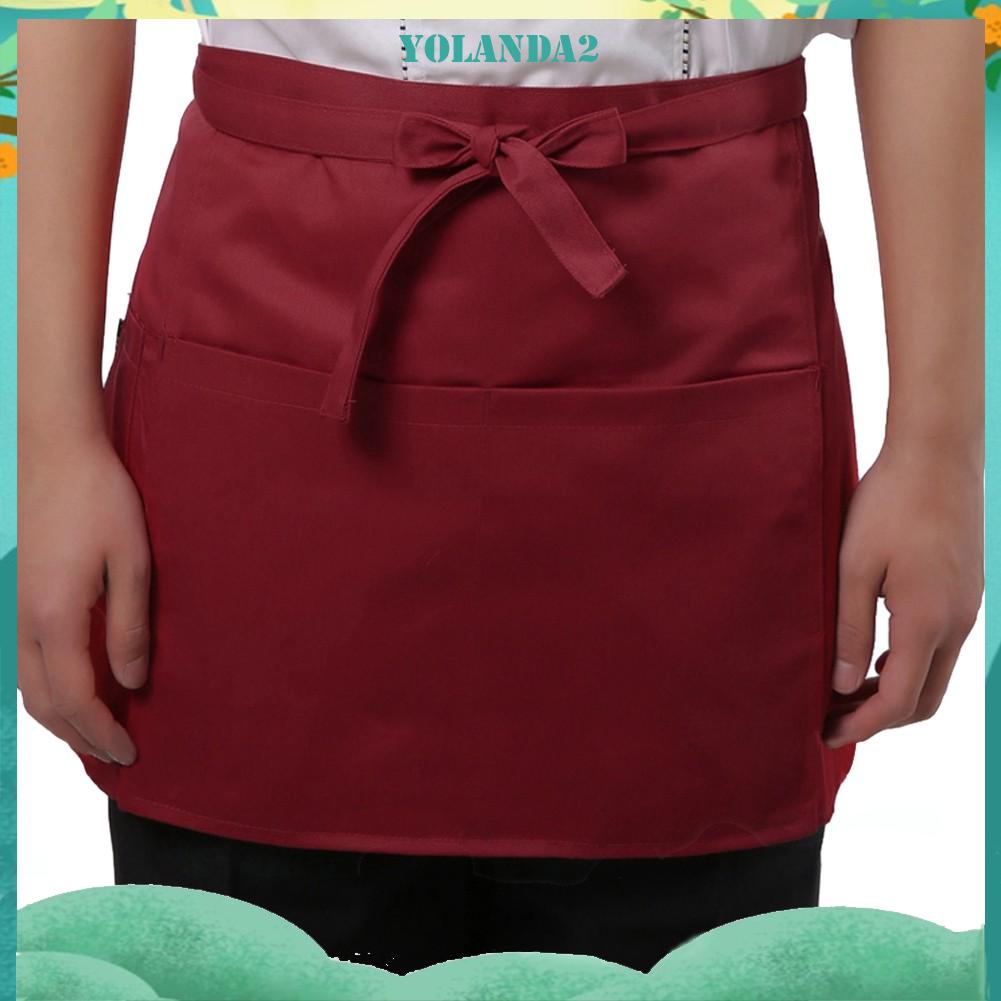 Tạp Dề Ngắn Unisex Cho Đầu Bếp