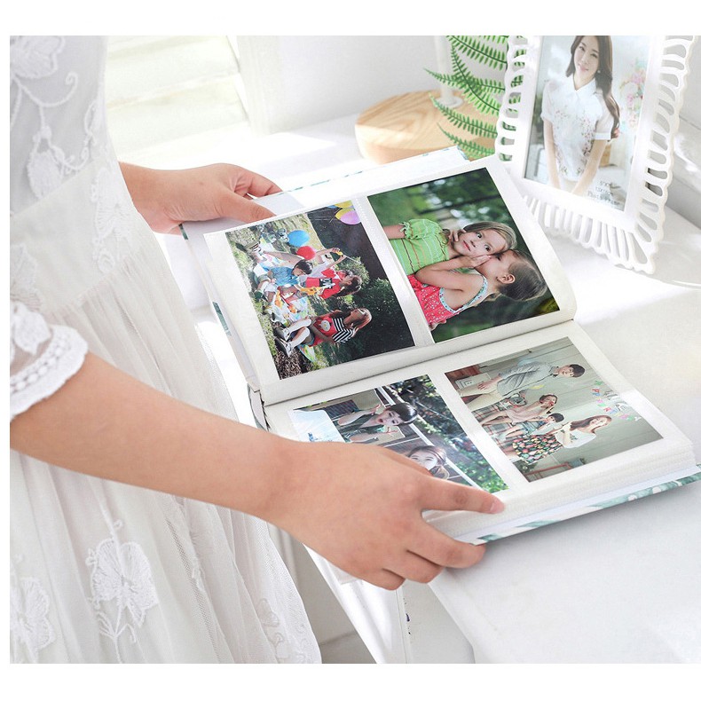 Album ảnh instax polaroid đẹp bìa 3D đựng được 200 ảnh 13x18 có hộp đựng