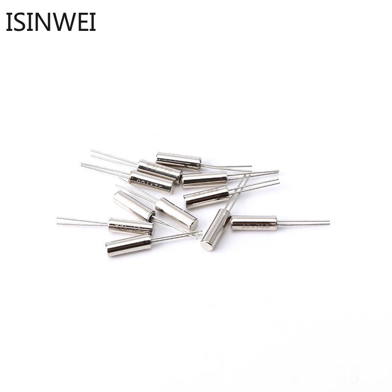 Bộ 10 linh kiện dao động âm vang tần sóng 32.768KHz 32.768 KHZ 32.768K kích thước 2*6mm