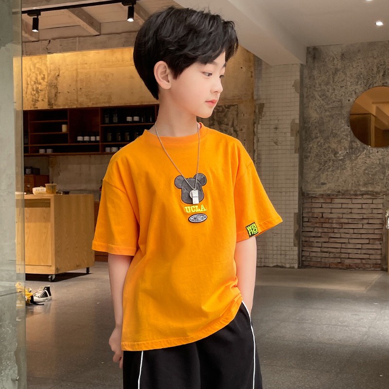 Set đồ bé trai 15-45kg, đồ bộ bé trai 4-15 tuổi mẫu ulca phong cách cá tính,vải mềm thấm hút mồ hôi cho bé vui chơi