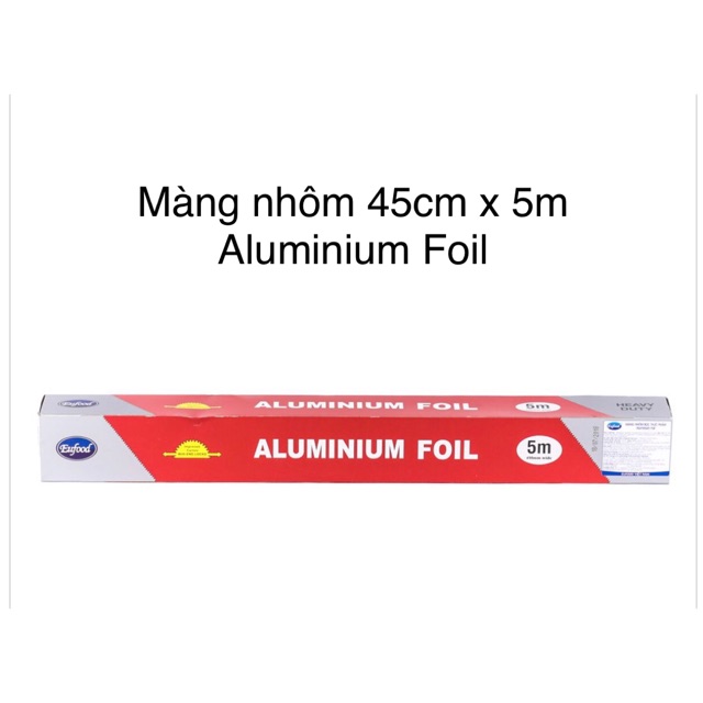 Màng nhôm 45cmx5m, Aluminium Foil