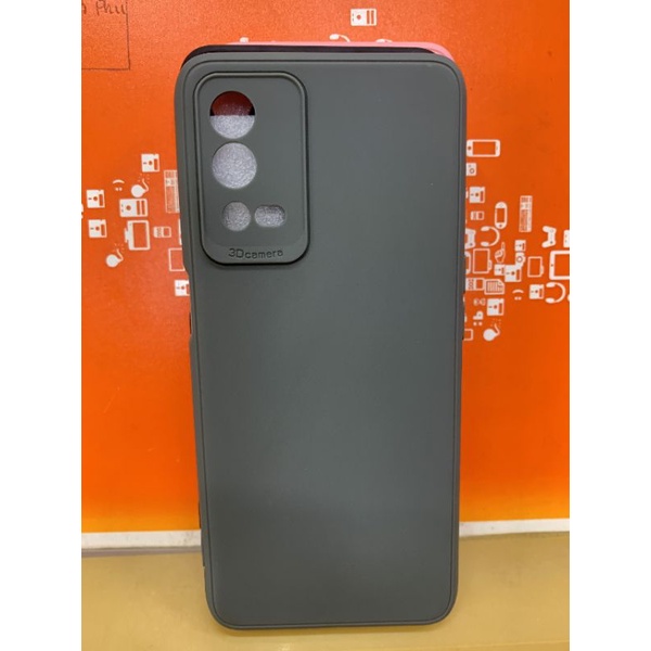 Ốp lưng Oppo A55 4G dẻo màu bảo vệ cam