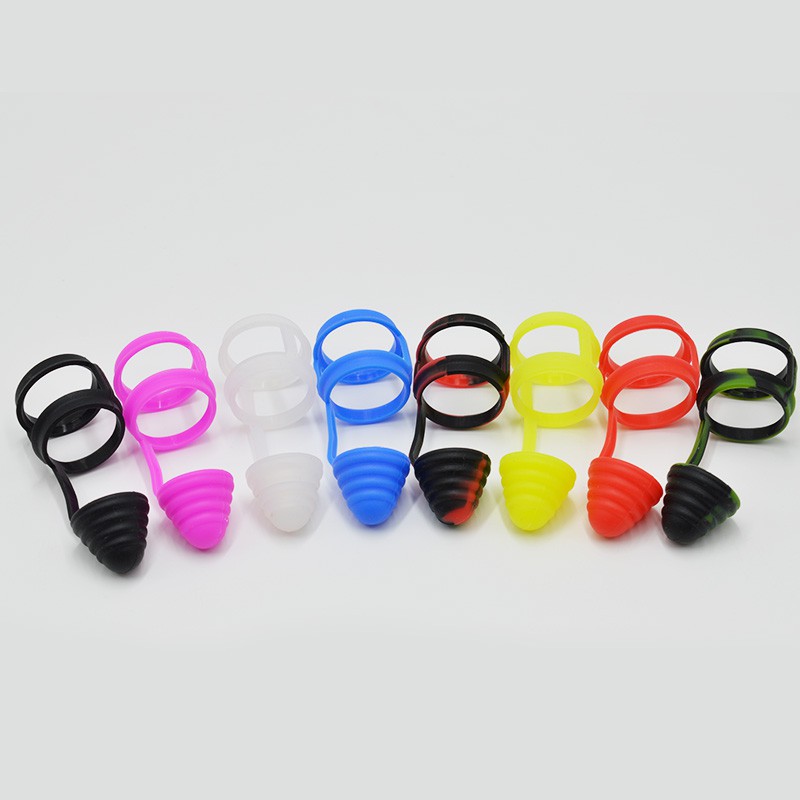 Vòng Đệm Băng Vệ Sinh Bằng Silicone Kèm Nắp Đậy Chống Bụi & Trượt 810 Đầu 510 Độ