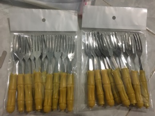 10 nĩa ghim thức ăn
