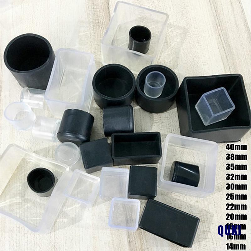 Miếng Bọc Chân Bàn Ghế Bằng Cao Su Trong Suốt Chống Trầy