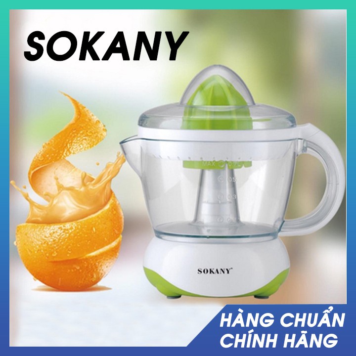 Máy vắt cam SOKANY dùng điện CHÍNH HÃNG dung tích 700ml, Máy vắt cam tự động [ Hàng chuẩn loại 1]