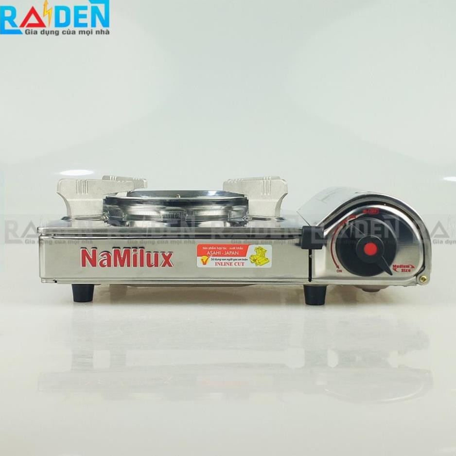 Bếp ga mini hồng ngoại Namilux PM1817AS van Inline Cut ngắt ga an toàn