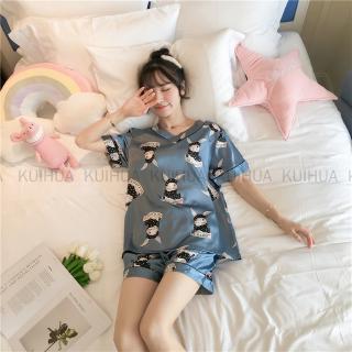 Set Đồ Ngủ Lụa Thời Trang Dành Cho Nữ