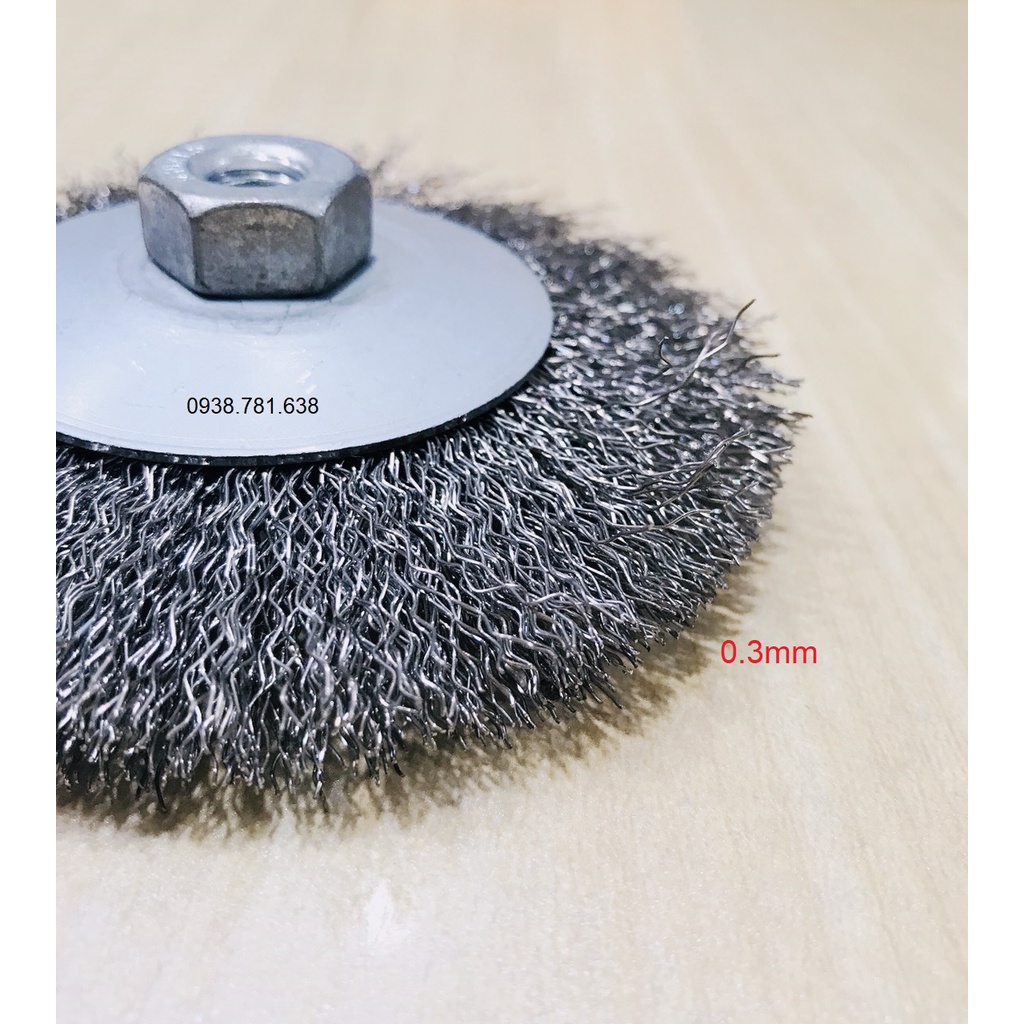 Dĩa Cước Inox Chà Gỉ 100M10