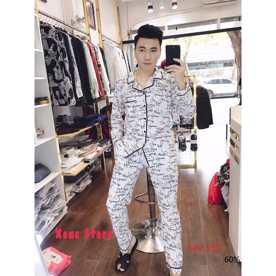 bộ đồ mùa đông nam chất kate