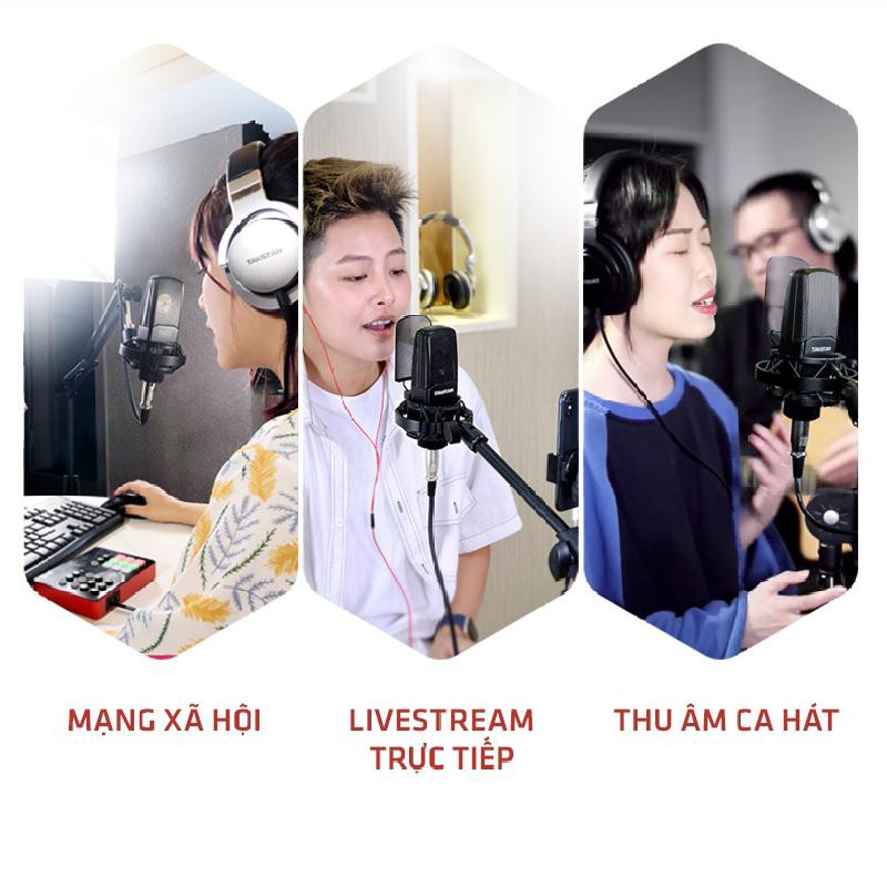 Micro thu âm TAKSTAR TAK35 hát karaoke, livestream, bán hàng, thu âm, BẢO HÀNH 12 THÁNG