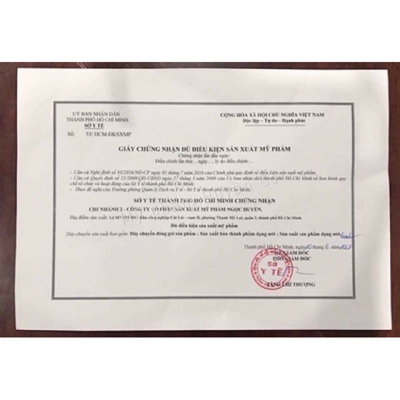 Body DNA Trứng Cá Hồi HC7 Huyền Cò