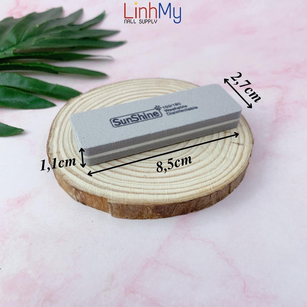 Phao Mài Móng Đánh Bóng Móng Sunshine Loại Nhỏ Nhiều Màu