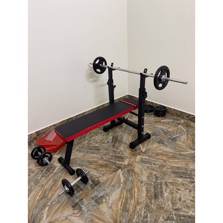 Ghế tập gym đa chức năng - Ghế nằm đẩy tạ tại nhà hàng full box