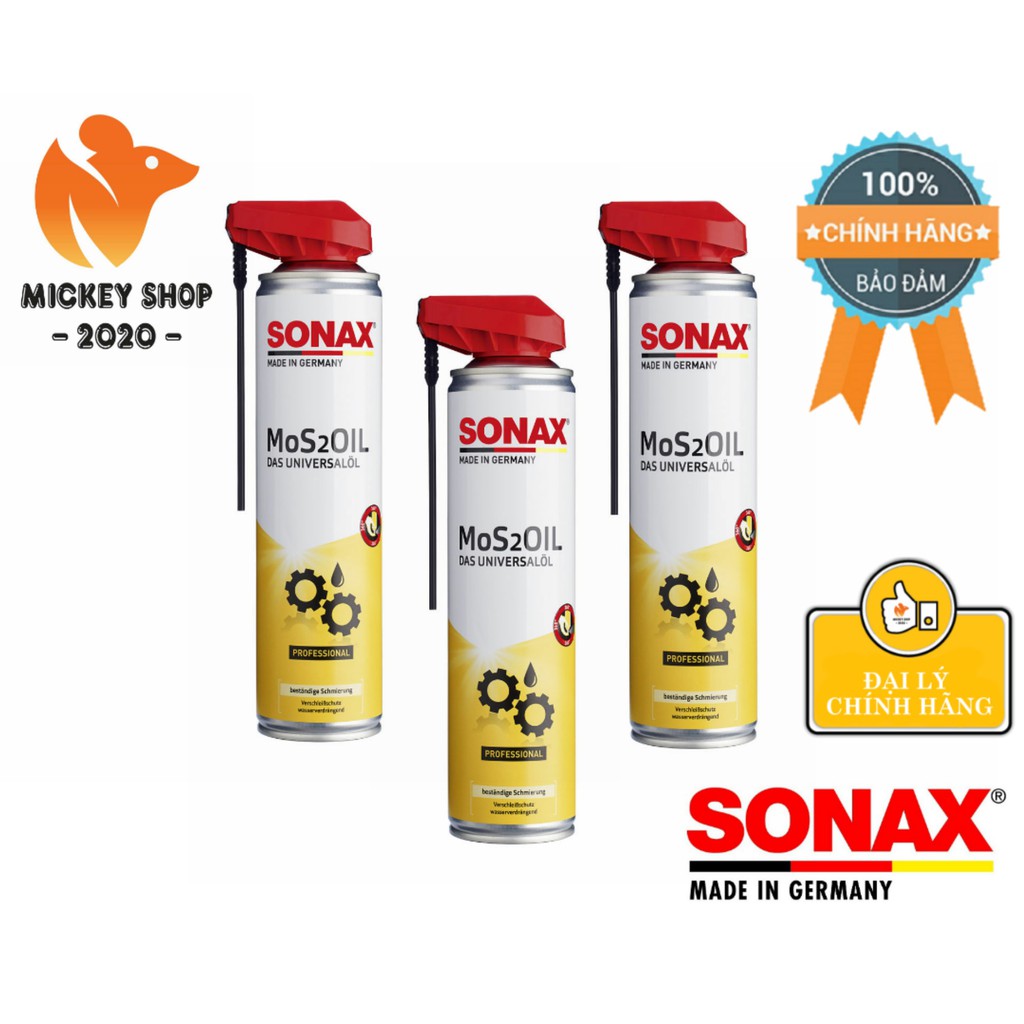 [ CAO CẤP] Dầu Bảo Quản Và Chống Rỉ Sét Sonax Mos 2 oil 339400 400 ml