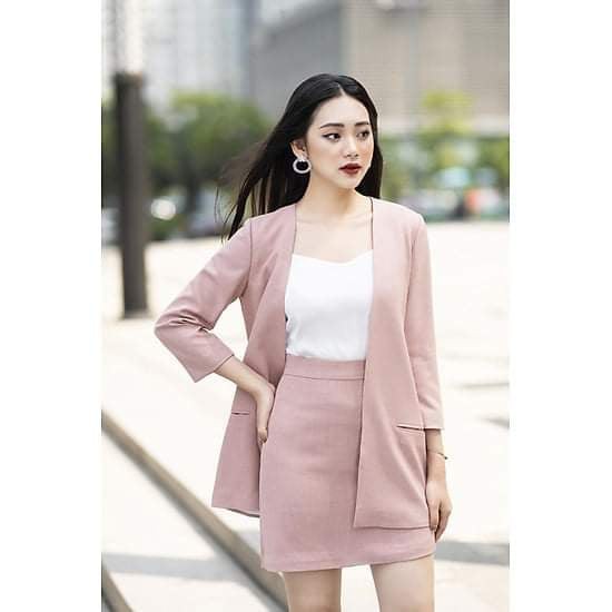 Áo Vest nữ công sở thời trang 2021 mới chất tuyết mưa dài dặn cao cấp nhiều màu