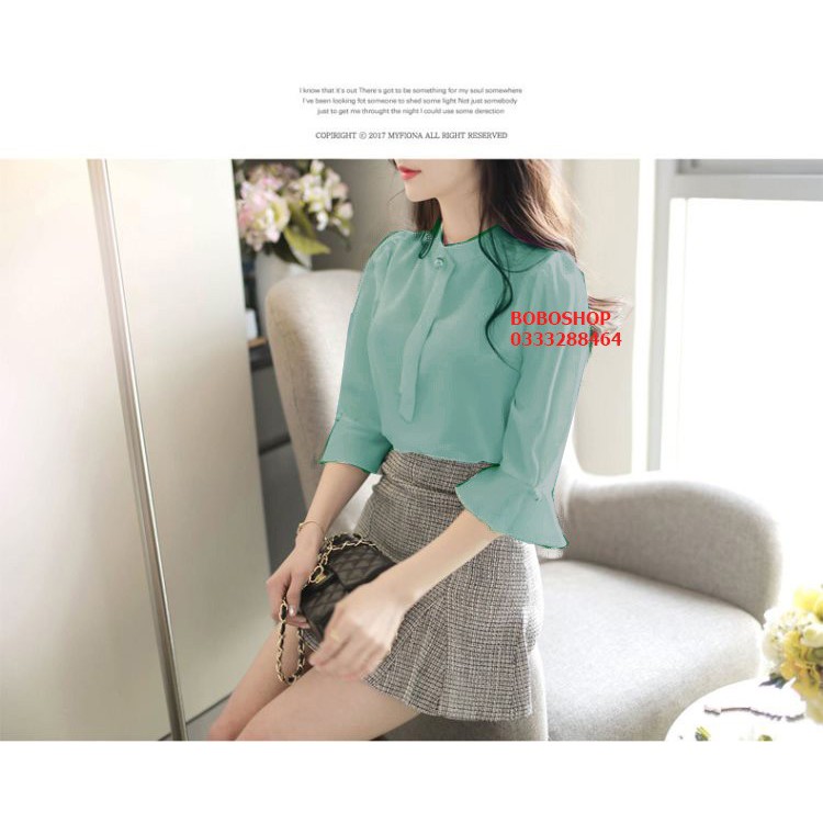 Áo sơ mi công sở ❣️FREESHIP❣️ÁO TAY LOE XO