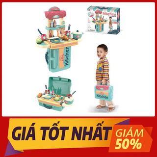 ✅FREESHIP 50K✅ Đồ Chơi Vali Nấu Ăn 3 in 1 Cho Bé Kích Thước Lớn, Chi Tiết Sắc Sảo Đa Dạng, Thiết Kế Đẹp Mắt