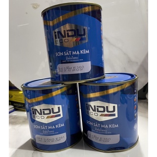 Sơn sắt mạ kẽm INDU ECO (màu Trắng)