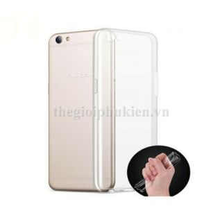 Ốp lưng oppo f3 plus dẻo silicon mỏng trong suốt