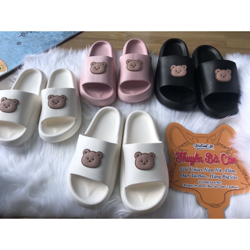 ODER Theo Yêu Cầu khách . Dép Bánh Mì Gấu Hàng L1